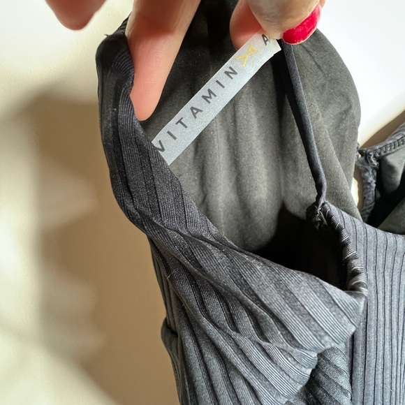 Vitamin A Bedette One Piece Swimsuit black missing size approx size Small - Picture 8 of 10